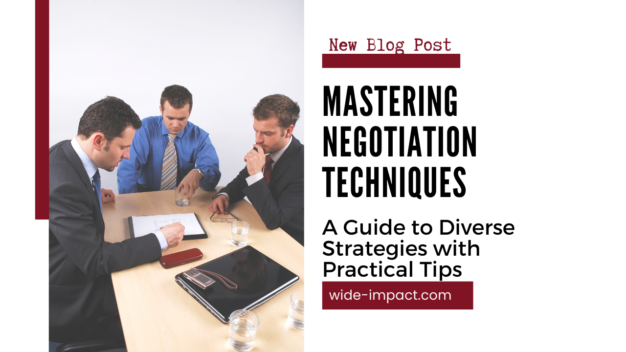Mastering the Art of Negotiation: A Comprehensive Guide to Various Techniques and Strategies (Including Expert Tips and Examples)