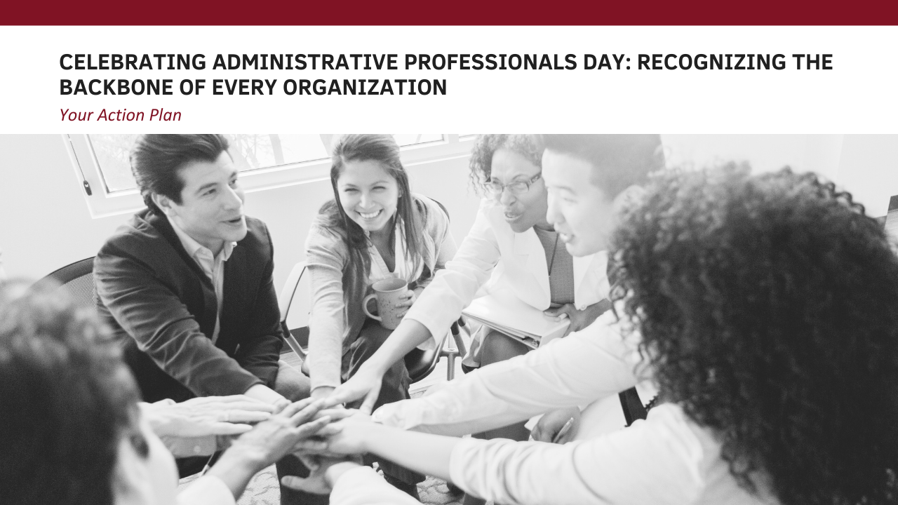 Uncover the history and significance of Administrative Professionals Day while exploring the challenges encountered by administrative professionals. Learn why expressing gratitude is essential for a positive workplace atmosphere and discover actionable tips for managers and teams to show appreciation year-round. Celebrate the backbone of every organization! #AdministrativeProfessionalsDay #Appreciation