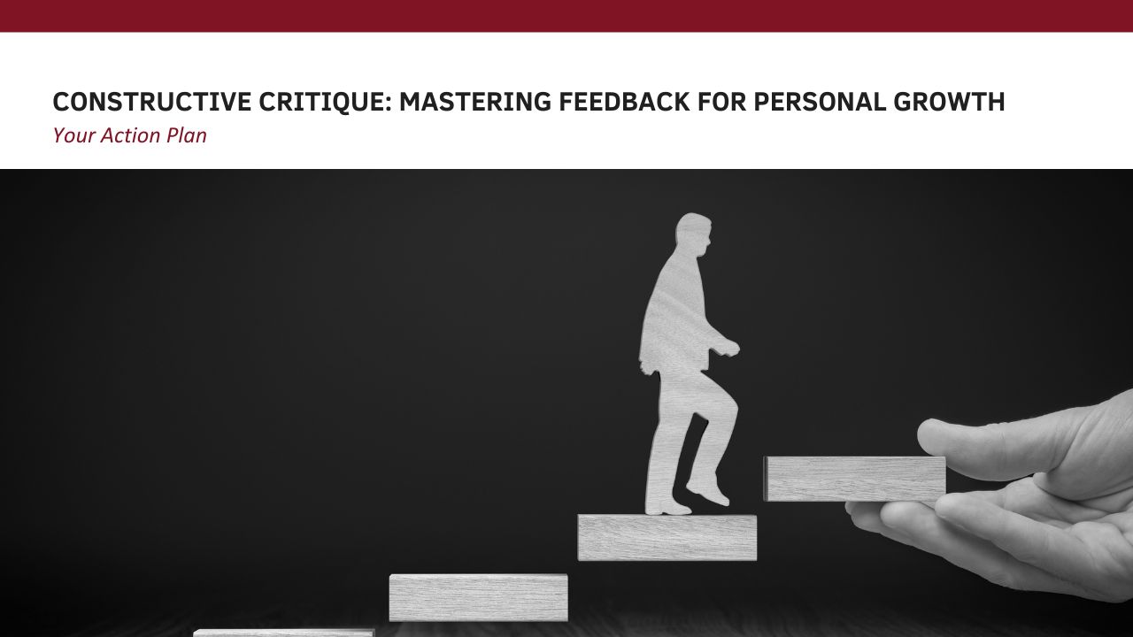 Master the art of feedback for personal growth. Learn expert strategies for giving and receiving constructive criticism effectively. Whether you're an entrepreneur, artist, or on a journey of self-improvement, discover how to unlock your full potential through the transformative power of feedback. Explore actionable insights and elevate your personal development journey today