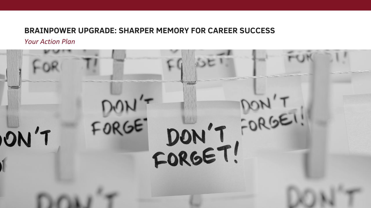 Enhance your career prospects with improved memory skills! Dive into effective memory enhancement techniques and cognitive strategies for professional success. From staying organized to boosting productivity, explore how sharpening memory can elevate your problem-solving, communication, and learning abilities. Take charge of your career with a sharper memory and unlock new opportunities for growth and advancement