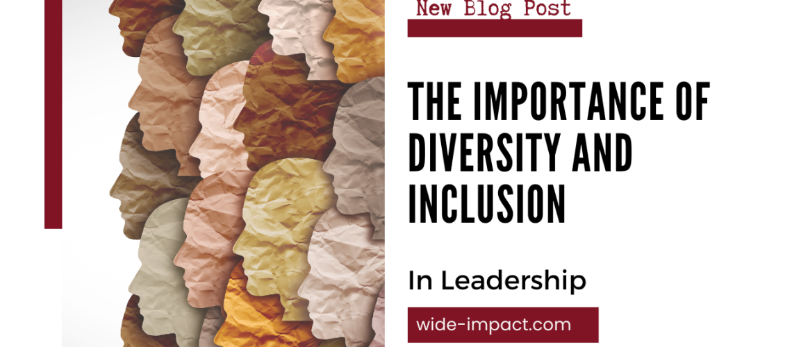 Article discussing the significance of diversity and inclusion within leadership roles, highlighting their positive impact on organizations. Exploring how diverse leadership teams bring varied perspectives, creativity, and better decision-making. Emphasizing the benefits of fostering an inclusive environment that values individuals from all backgrounds and identities. Recognizing the role of diversity in driving innovation, employee morale, and overall business success